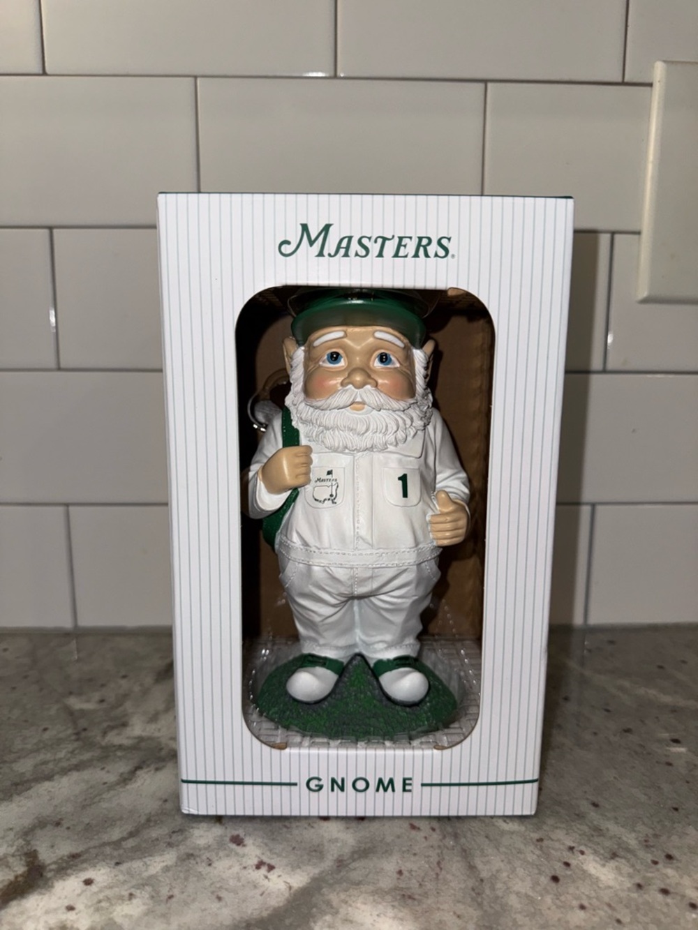NEW From 2026 Masters - White and Green Limited Edition Mini Gnome